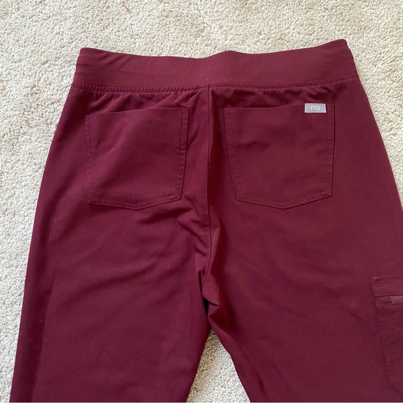 Zamora Jogger Scrub Pants Burgundy sz S. Like new - Picture 9 of 10